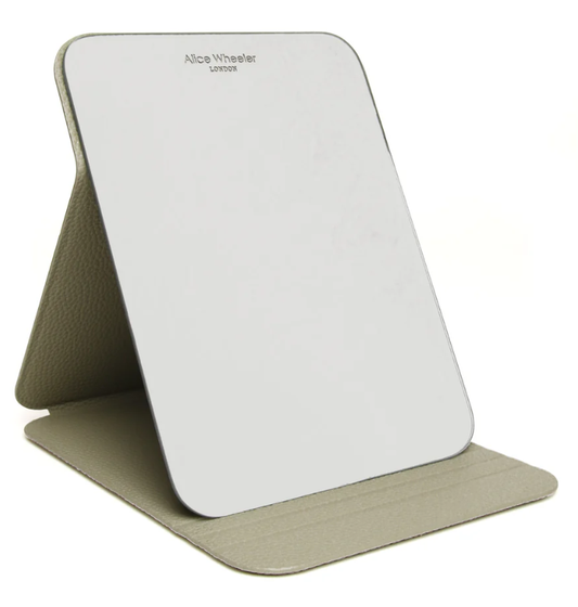 Folding Travel Mirror - Pistachio