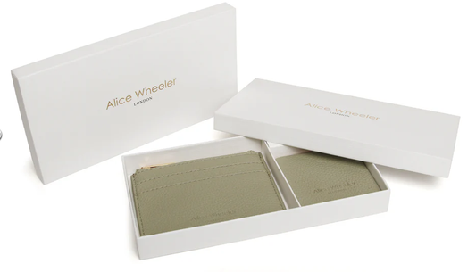 Purse & Mirror Compact Gift Set - Pistachio