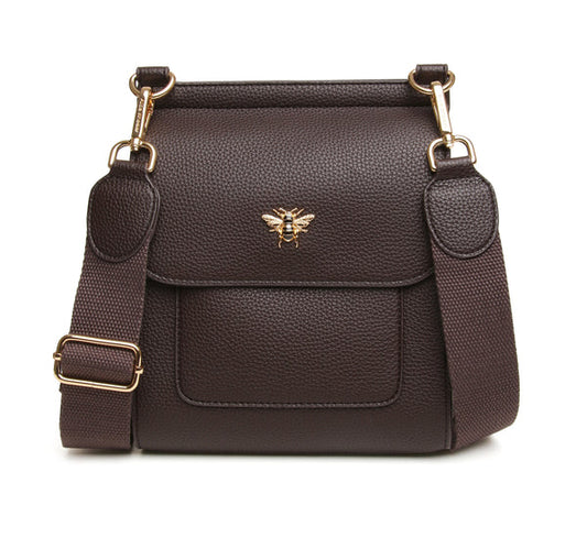 Chocolate - Bloomsbury Crossbody Bag