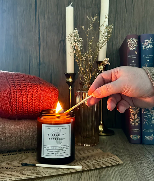 A Dram Of Espresso Digital Story Candle
