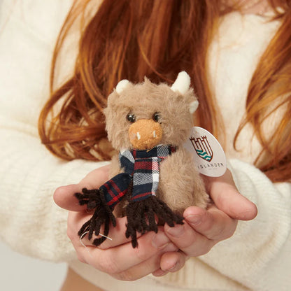 Angus The Highland Cow Keyring