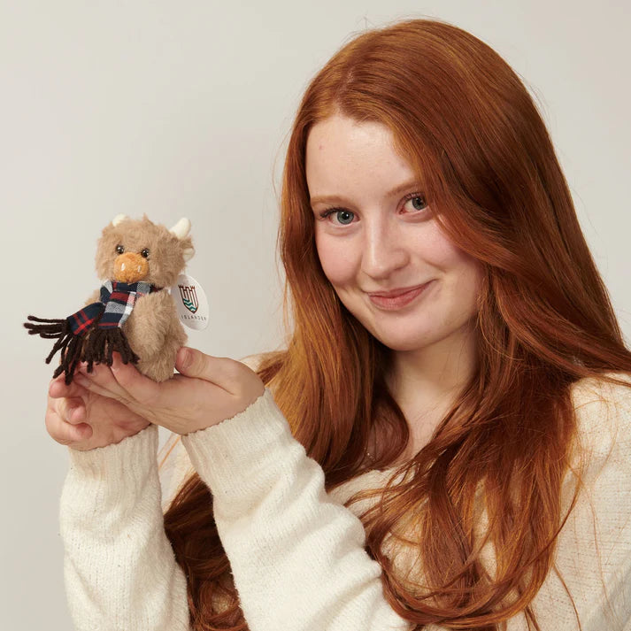 Angus The Highland Cow Keyring