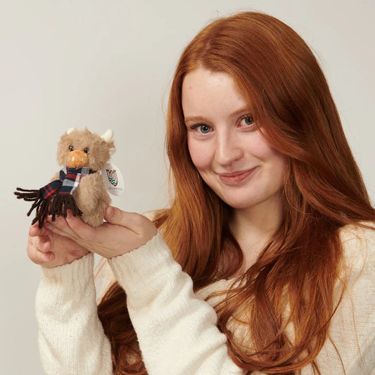 Angus The Highland Cow Keyring