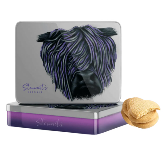Angus the Highland Cow Shortbread Tin