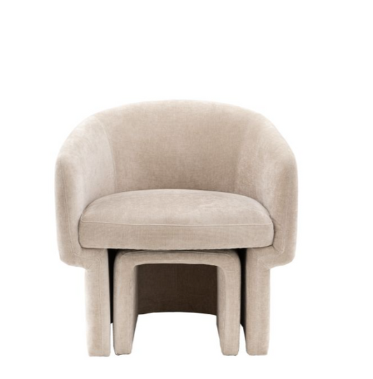 Arizona Armchair & Foot Stool