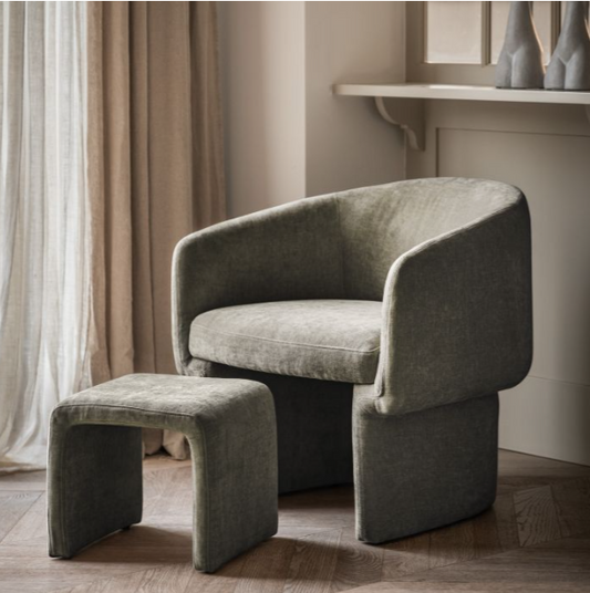 Arizona Armchair & Foot Stool