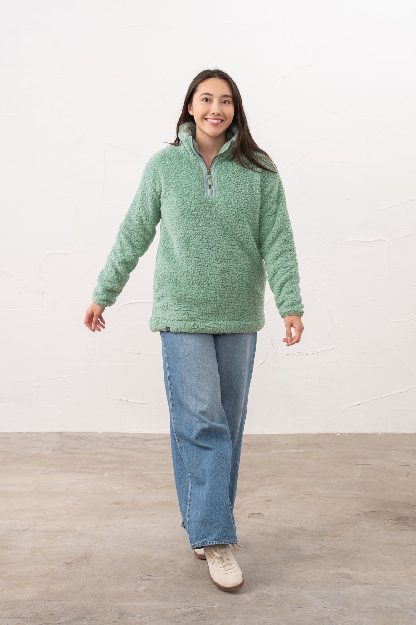 Bay Fleece - Basil
