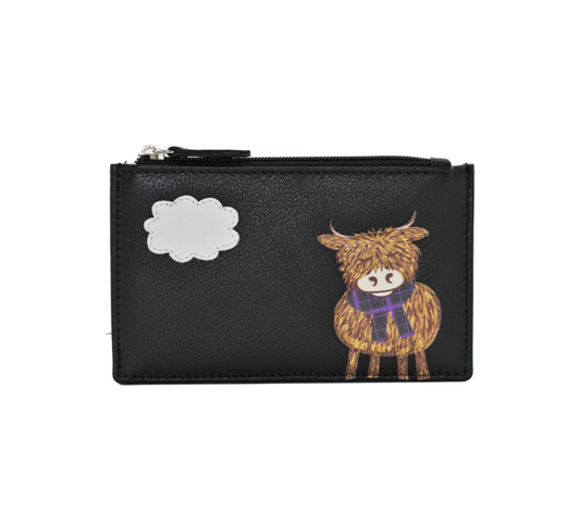 Bella Card and Coin Purse - Black