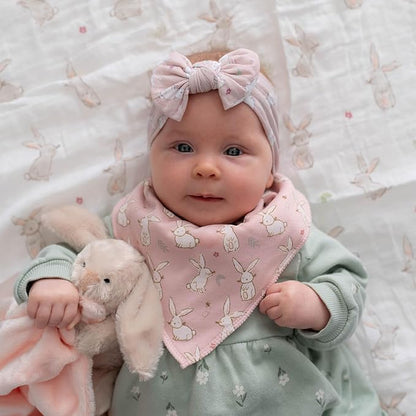 Beige Bunny Comforter Blanket