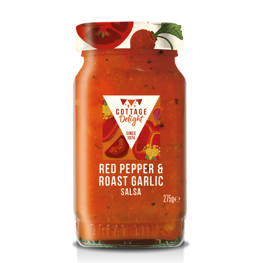 Red Pepper & Roast Garlic Salsa
