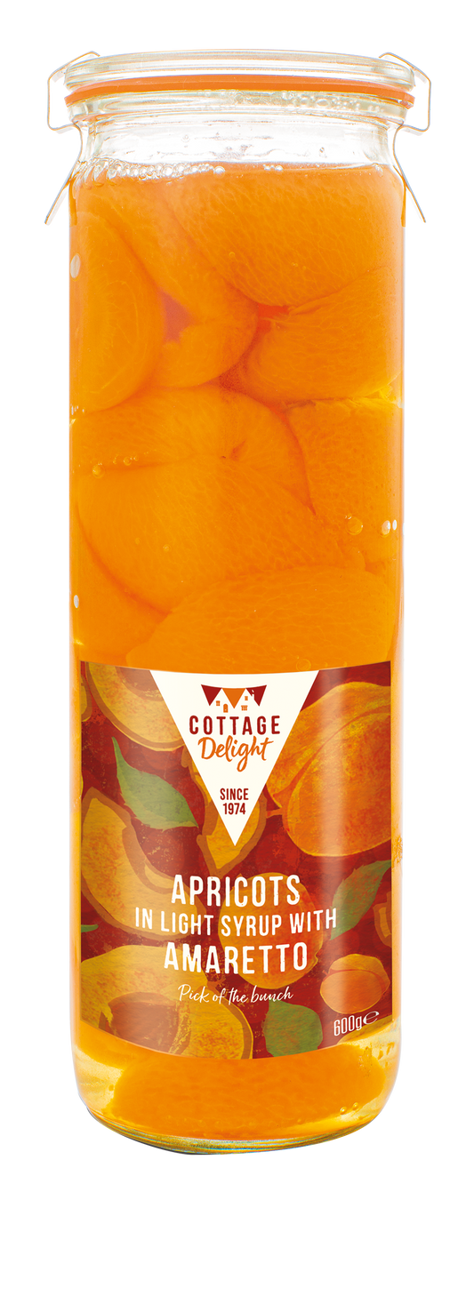 Apricots in Light Syrup with Amaretto