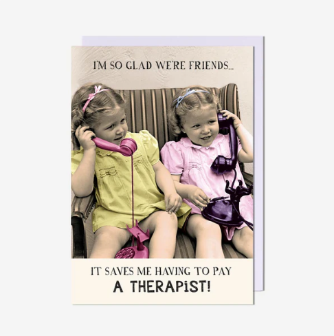 I'm So Glad We're Friends Card