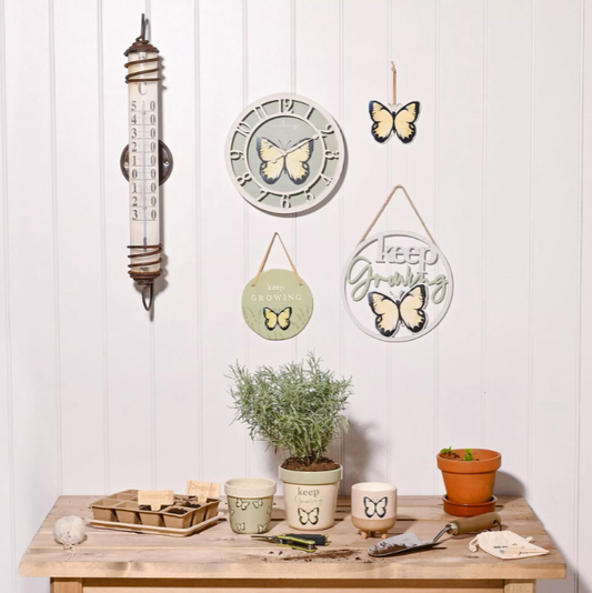 Butterfly Set of 2 Planters