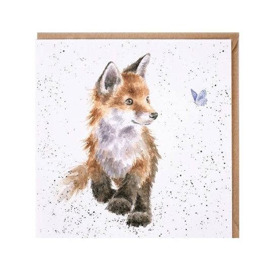 Born To Be Wild Fox Card