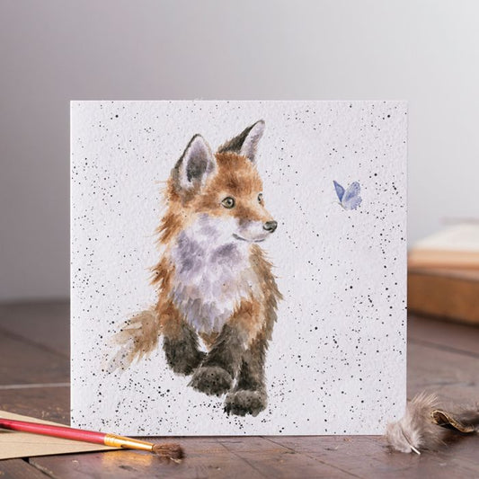 Born To Be Wild Fox Card