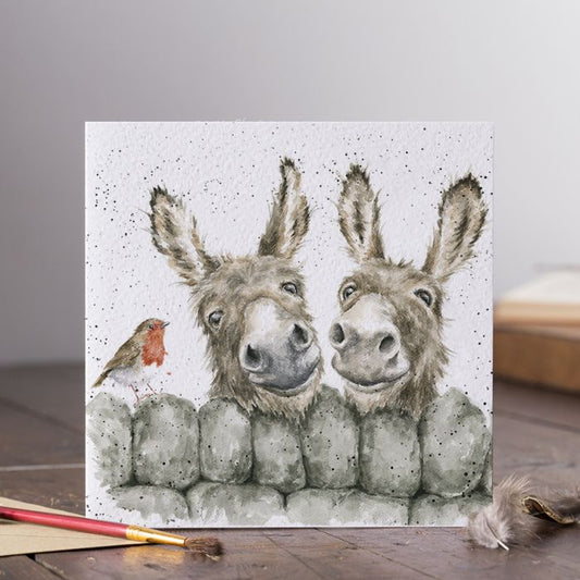 Hee Haw Donkey Card