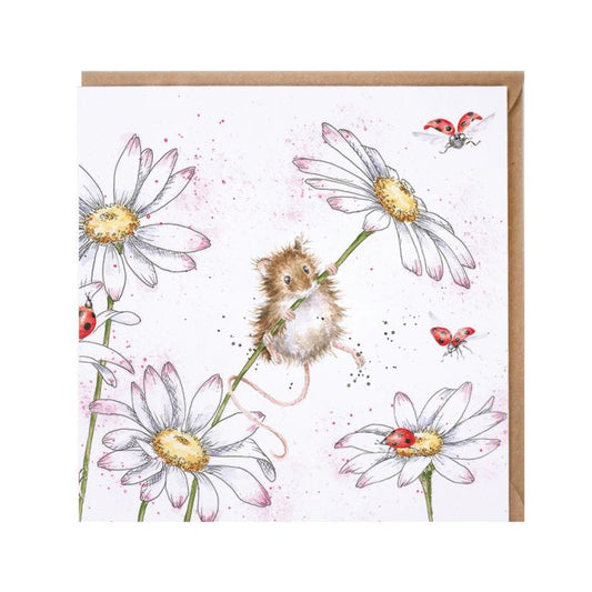 Oops A Daisy Mouse Card