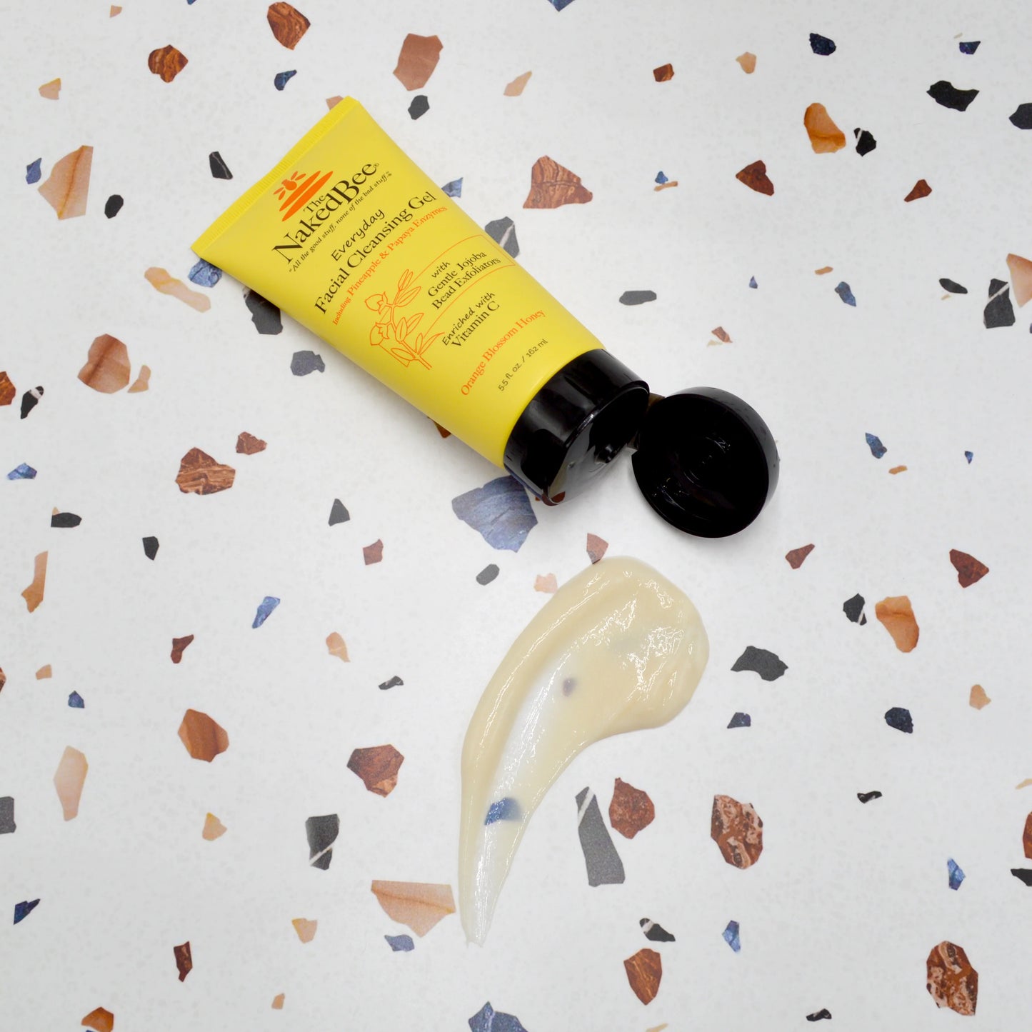 The Naked Bee - Orange Blossom Honey - Everyday Facial Cleansing Gel 5.5oz