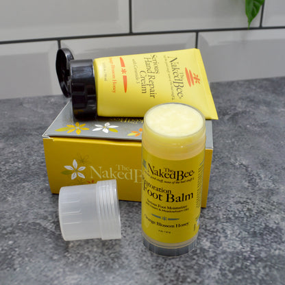 The Naked Bee - Orange Blossom Honey - Hand & Feet Giftset