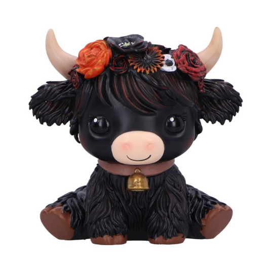 Dahlia Black Flower Cow