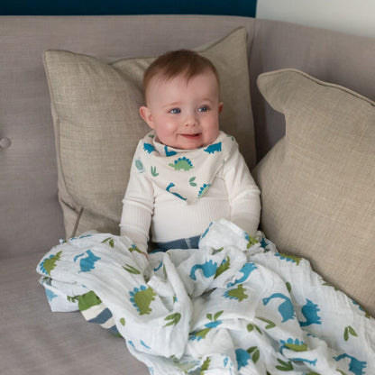 Dino Dribble Bib