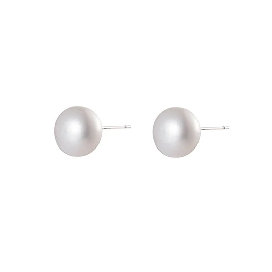 Gold Plated Earrings with Freshwater Pearl and a Free Gift Box