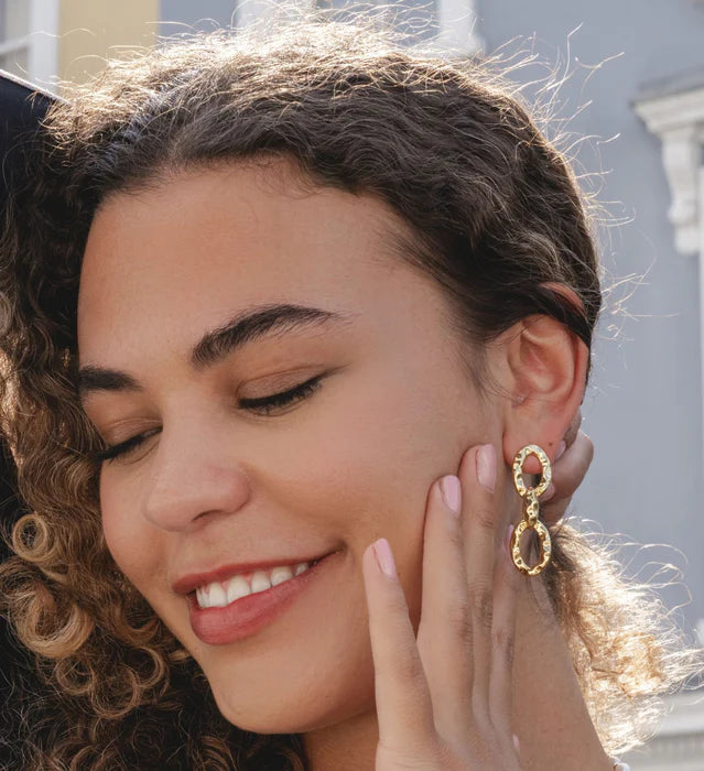 Gold Plated Earring with a Free Gift Box