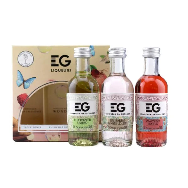 Edinburgh Gin Liqueur Triple Pack 5cl