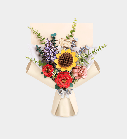 Wooden Flower Bouquet