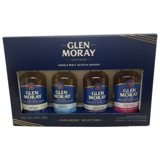 Glen Moray Explorers’ Selection 5cl Gift Pack