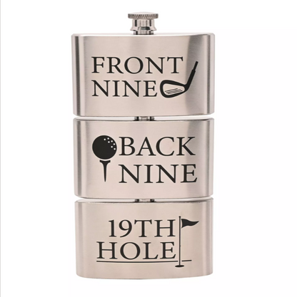 19th Hole Golfer's Flask