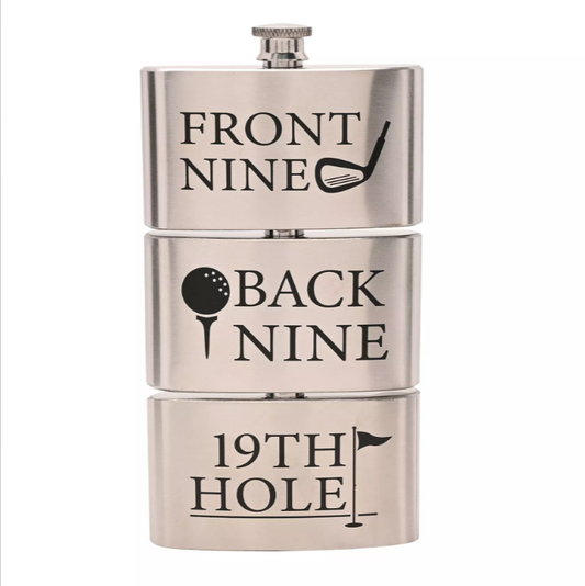 19th Hole Golfer's Flask