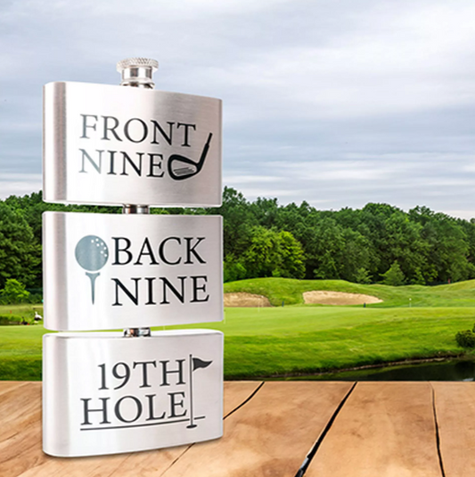 19th Hole Golfer's Flask