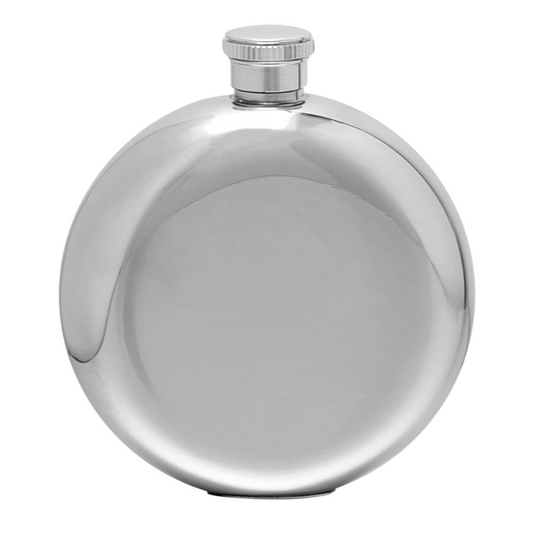Round Hip Flask - 5oz