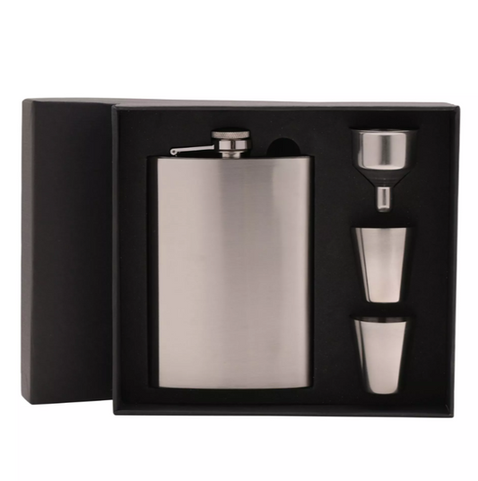 Hip Flask Set - 8oz