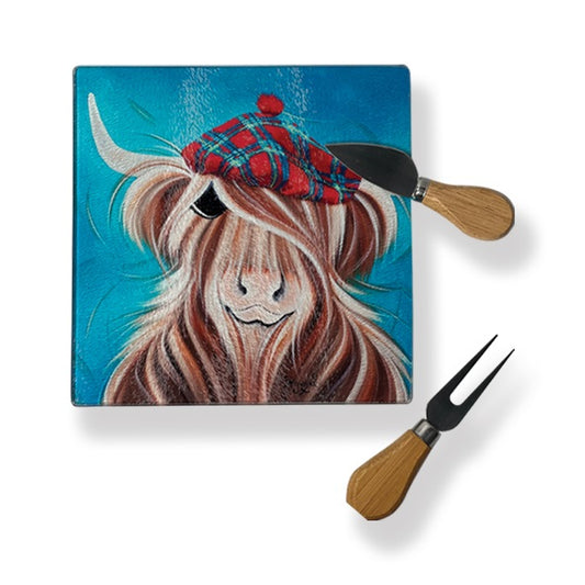 Hamish Glass Pot Stand/Chopping Board