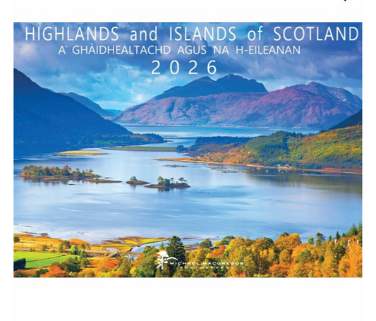 Highlands & Islands of Scotland 2026 Calendar