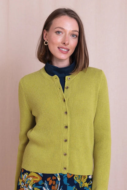Organic Cotton Cardigan - Citrus