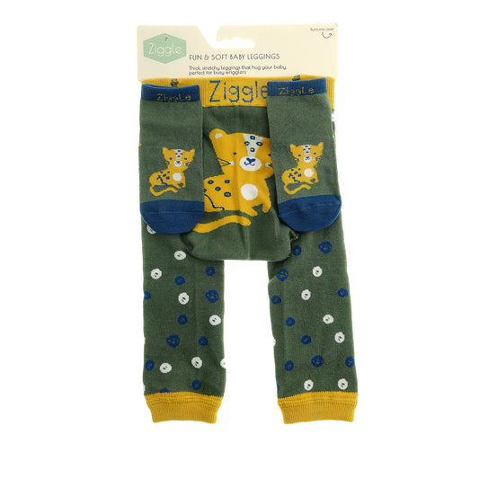 Savanna Leopard Leggings & Socks Set