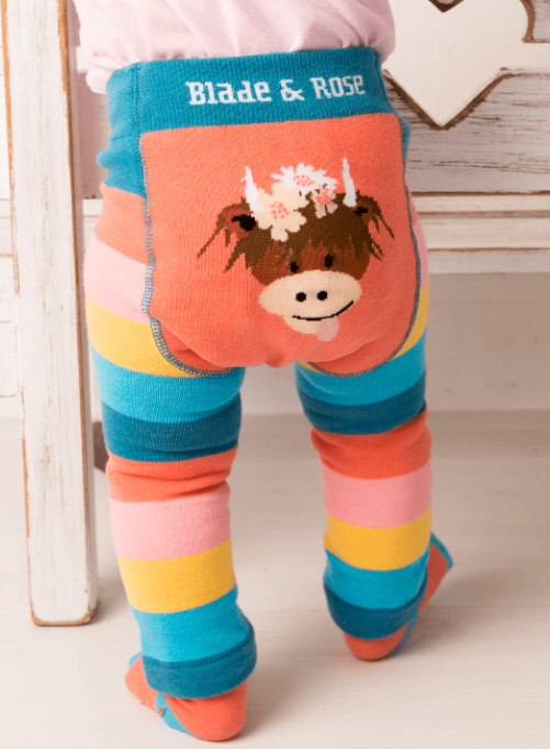 Bonnie Highland Cow Leggings