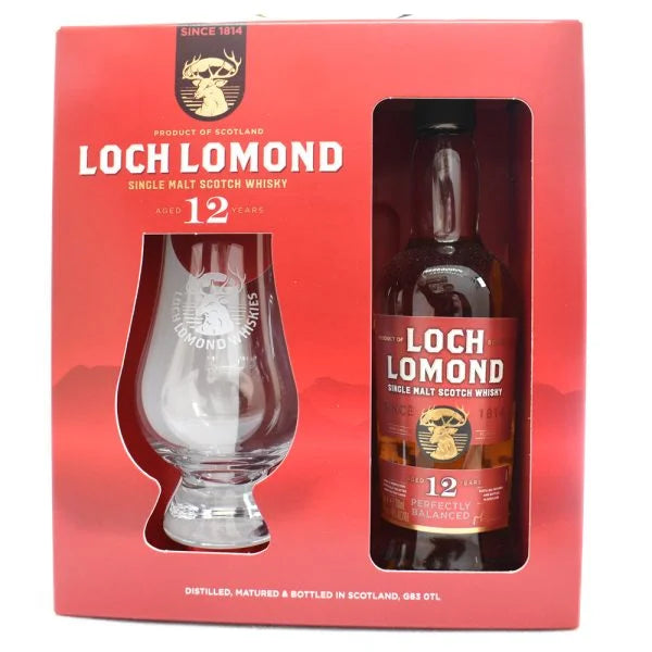 Loch Lomond 12yo 20cl & Glass Pack