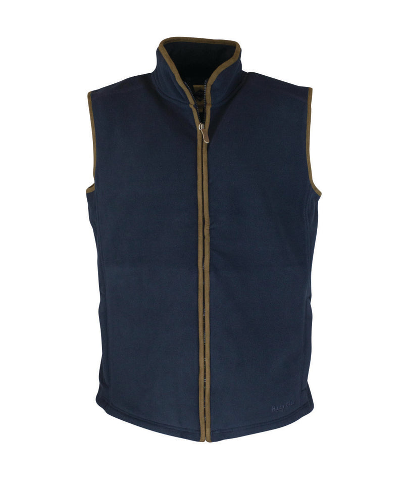Men's Fleece Gilet - Navy