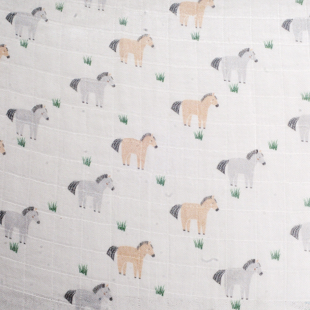 Pattern of horses