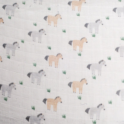Pattern of horses