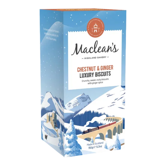 Macleans Highland Bakery - Chestnut & Ginger Luxury Biscuits