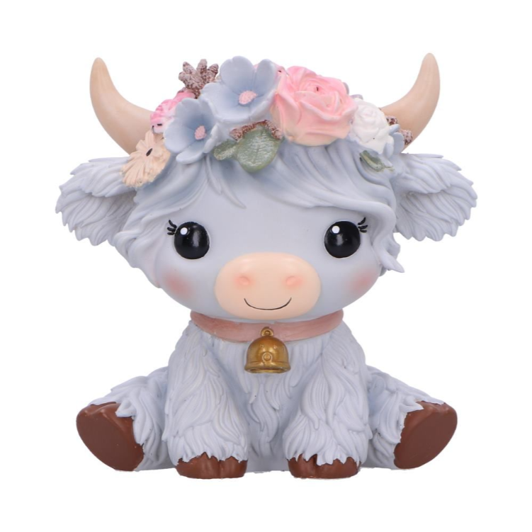 Magnolia Grey Flower Cow