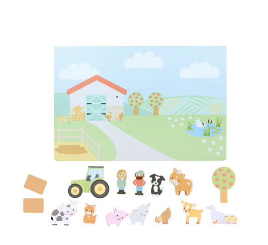 Farmyard Magnetic Picture Board