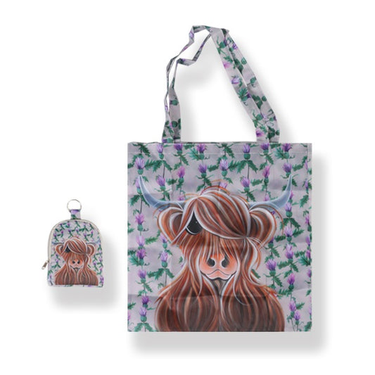 Miss Thistle Shopping Bag