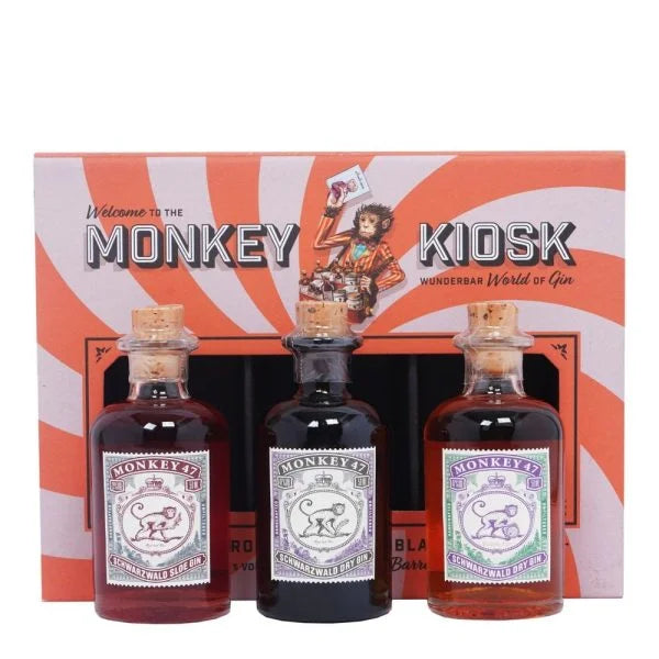 Monkey 47 ‘Monkey Kiosk’ 3x5cl Giftpack