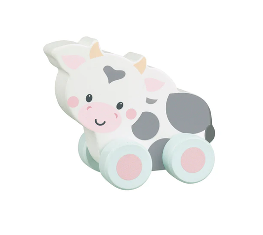Cow First Push Toy